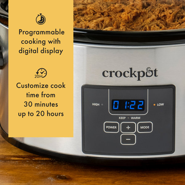 Crockpot Crockpot ChooseACrock Programmable Slow Cooker & Reviews